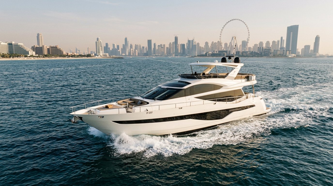 78 ft Yacht Rental in Dubai