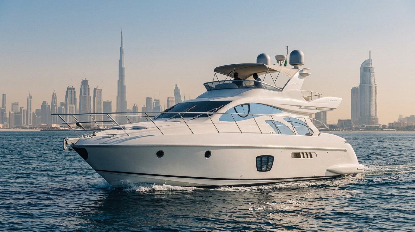 Azimut Yacht Rental in Dubai