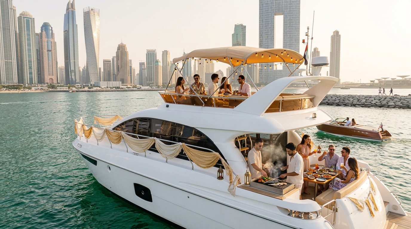 BBQ Boat in Dubai