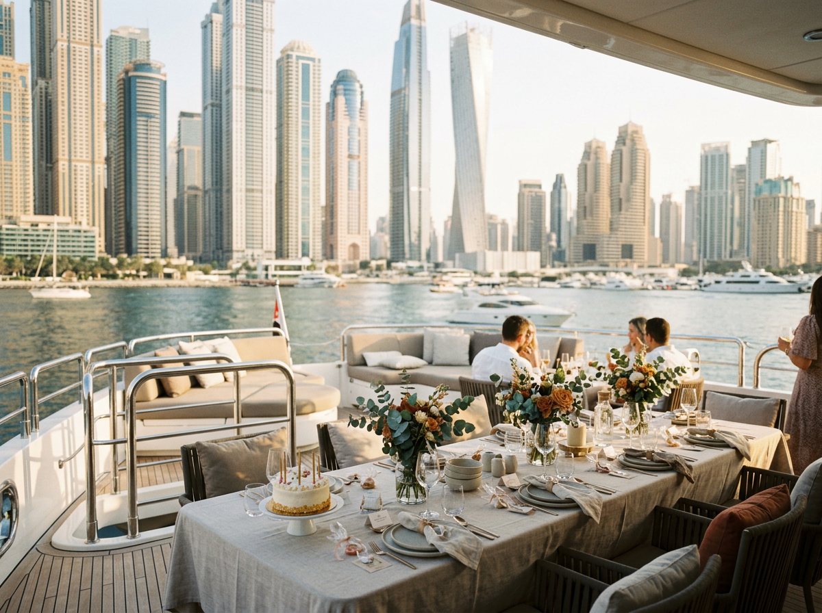 Birthday Party Yacht Rental in Dubai, picture 1
