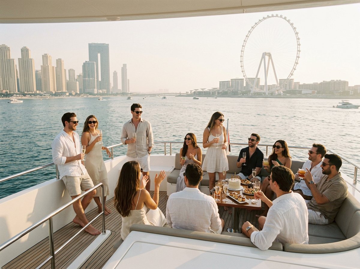 Birthday Party Yacht Rental in Dubai, picture 2