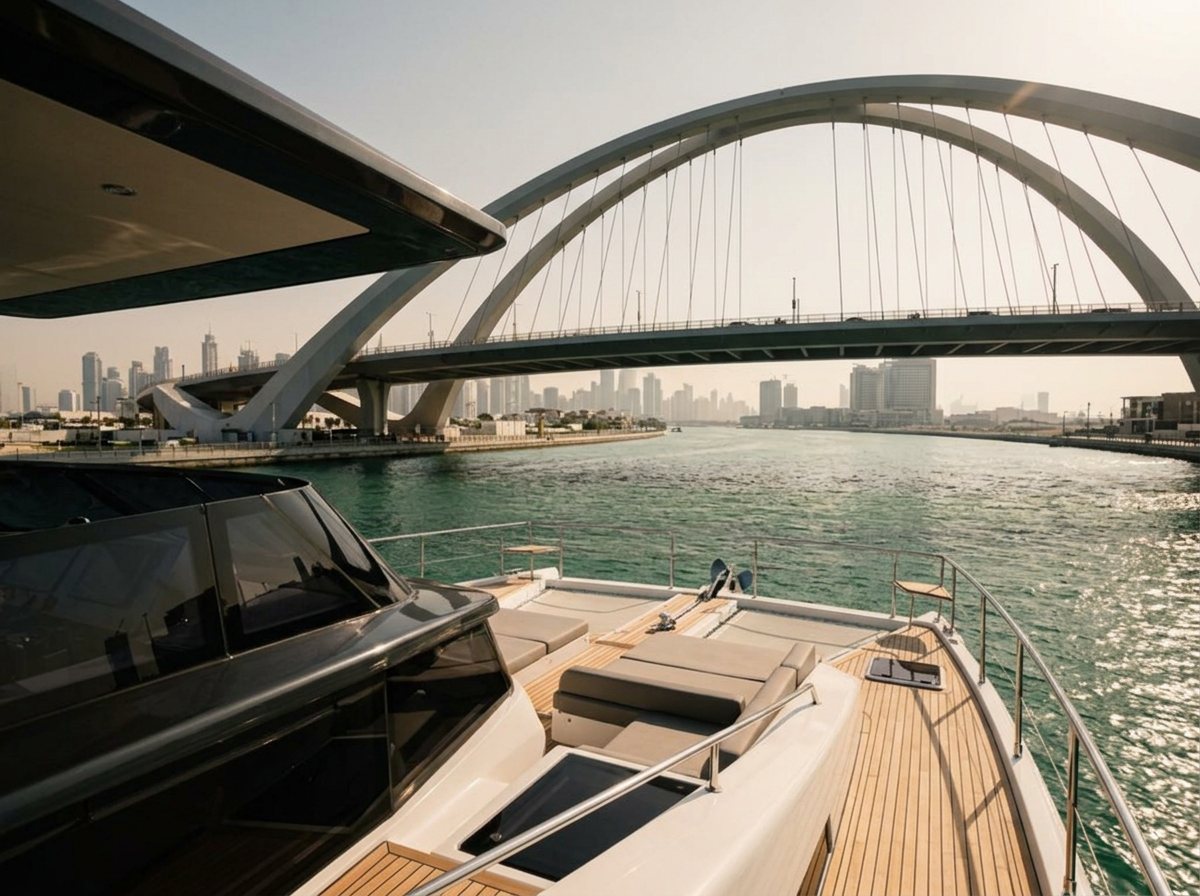 Boat in Dubai Creek, picture 1