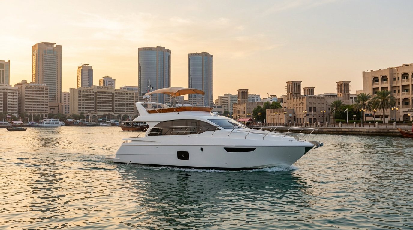 Boat in Dubai Creek