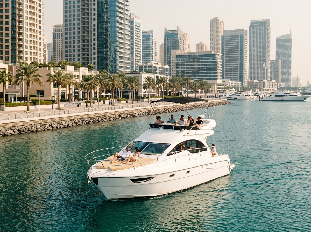 Yacht Rental in Dubai Harbour, picture 2