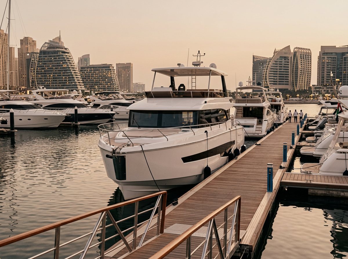 Yacht Rental in Dubai Marina, picture 1