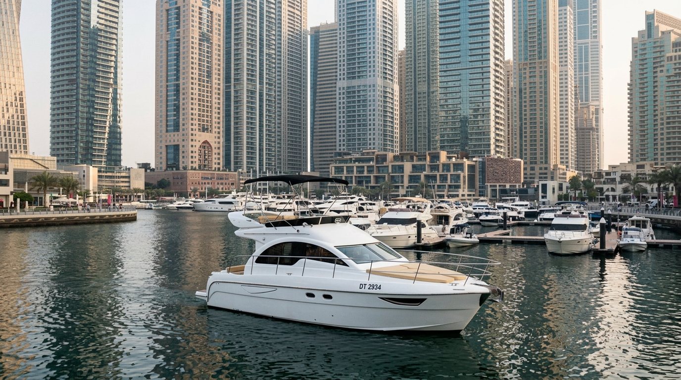 Yacht Rental in Dubai Marina