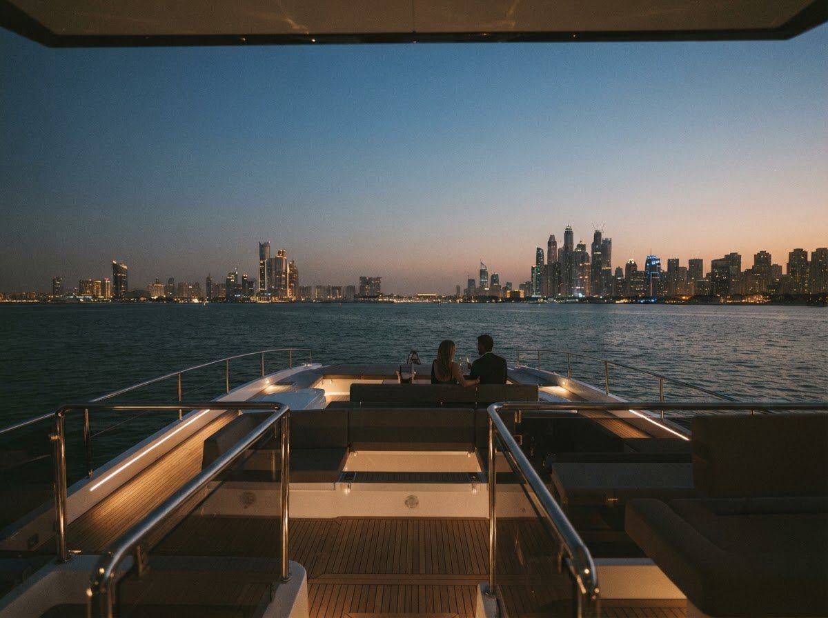 Night Yacht Party in Dubai, picture 3