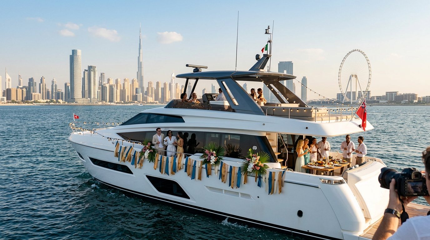 Party Yacht Rental in Dubai