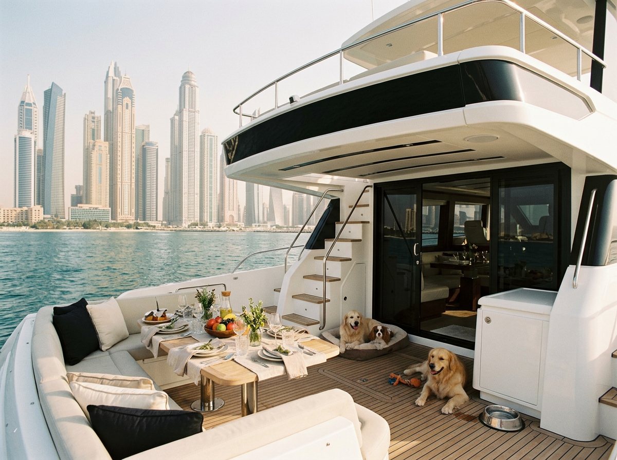 Pet Friendly Yacht Rental in Dubai, picture 1