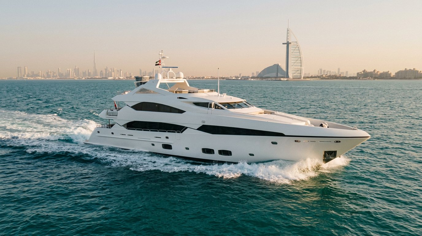 Sunseeker Yacht Rental in Dubai