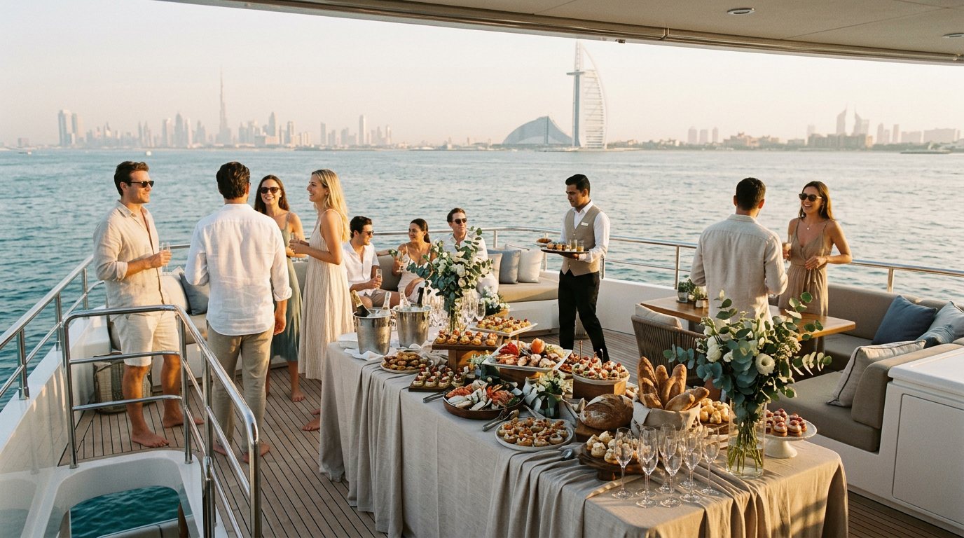 Yacht Party Catering