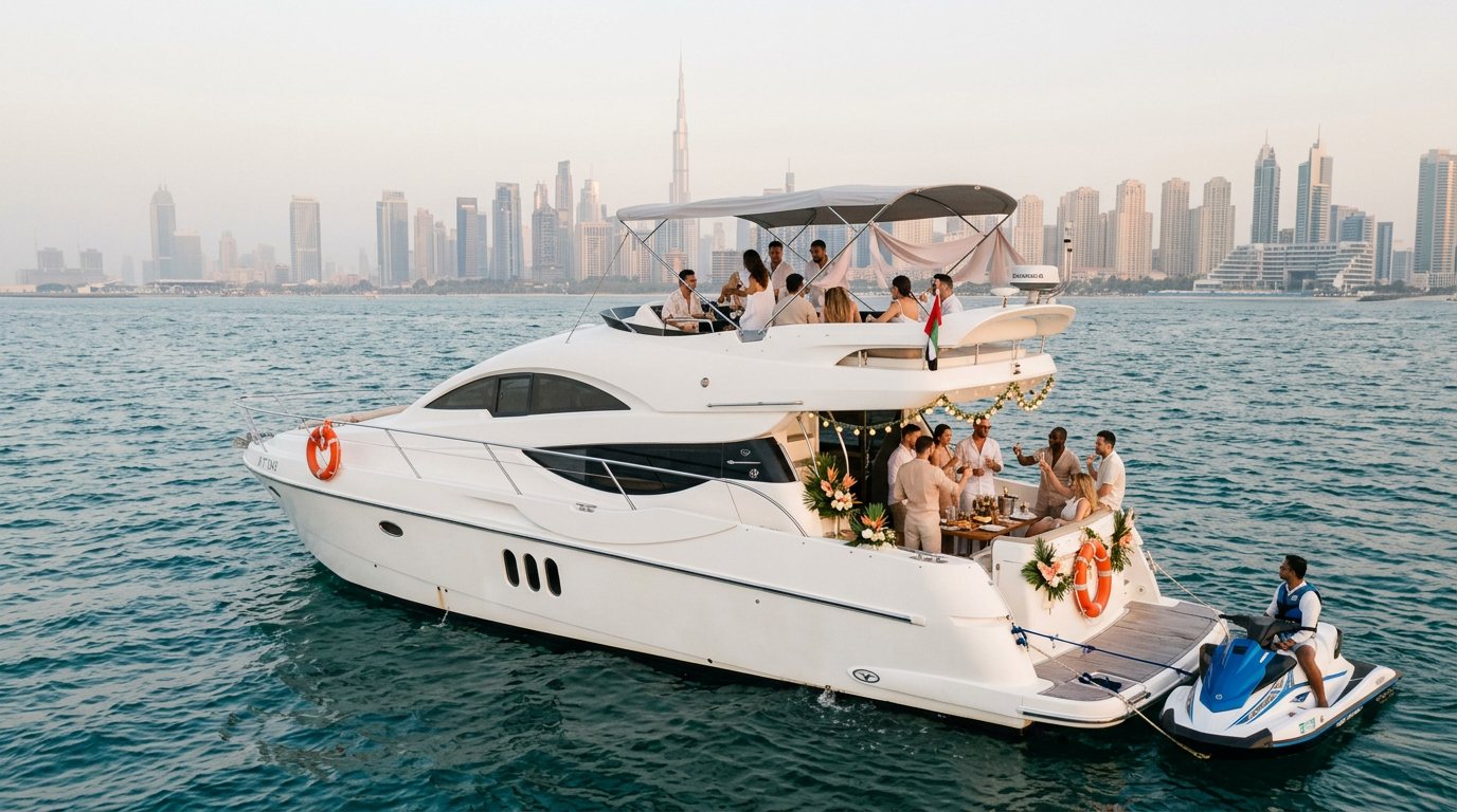 Yacht Rental with Jet Ski