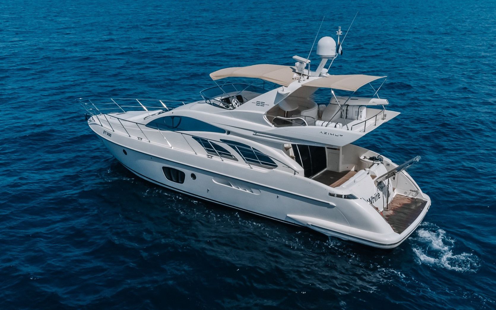 Azimut White Pearl, 55 ft